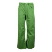 Dondup Klassiska jeans med stretchigt tyg Green, Dam