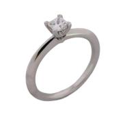 Tiffany & Co. Pre-owned Pre-owned Platina ringar Gray, Dam