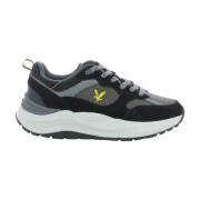 Lyle & Scott Svarta Dunbar II Herrskor Black, Herr