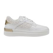 Tommy Hilfiger Läder Damsneakers Vår/Sommarkollektion Beige, Dam