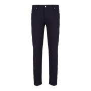 Emporio Armani Slim Fit Denim Jeans Navy Blue Blue, Herr