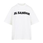 Jil Sander Porslin T-shirt White, Dam