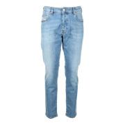 Diesel Bomull Elastan Stretch Jeans Blue, Herr