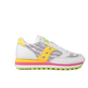 Saucony Vit/Gul Löparskor White, Dam