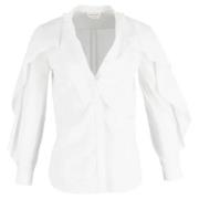 Alexander McQueen Pre-owned Pre-owned Bomull toppar White, Dam