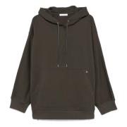 Helmut Lang Seaweed Mega Zip Hoodie Brown, Herr