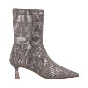 ALMA EN PENA Kitten heel bootie Gray, Dam