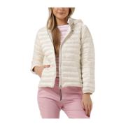 Tommy Hilfiger Feminine LW Dunjacka Ecru Beige, Dam