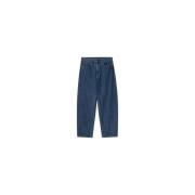 Carhartt Wip Avslappnad passform denimbyxor Brandon Blue, Herr