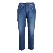 (+) People Bomull Elastan Jeans Blue, Herr