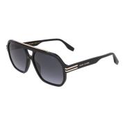 Marc Jacobs Modiga Pilot Solglasögon Black, Unisex