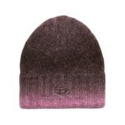 Diesel Lila/Choklad Beanie Mössa Purple, Unisex