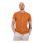 Daniele Fiesoli Rost Kortärmad Overshirt DF 0396 Orange, Dam