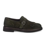 Sangiorgio Gröna Mocka Slip-On Sneakers Green, Dam