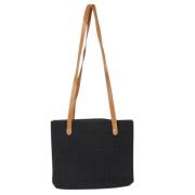 Hermès Vintage Pre-owned Canvas axelremsvskor Black, Dam