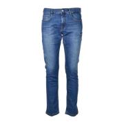 Bikkembergs Herr Denim Blå Jeans Blue, Herr