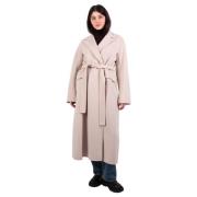 Max Mara Ljus Beige Kappa Malika Pink, Dam