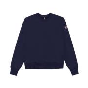 Colmar Crewneck Sweatshirt Blue, Herr