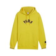 PUMA Paris Classics Play Hoodie Yellow, Herr