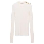 Dorothee Schumacher Bekväm pullover för essentiell stil White, Dam