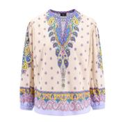 Etro Multifärgad Bomullsskjorta Multicolor, Dam