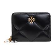 Tory Burch Läder plånbok Black, Dam