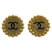 Chanel Vintage Pre-owned Guld chanel-smycken Yellow, Dam