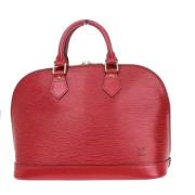 Louis Vuitton Vintage Pre-owned Laeder louis-vuitton-vskor Red, Dam