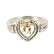 Tiffany & Co. Pre-owned Pre-owned Silver ringar Gray, Dam