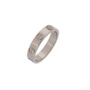 Cartier Vintage Pre-owned Vitt guld ringar Gray, Dam