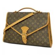 Louis Vuitton Vintage Pre-owned Canvas handvskor Brown, Dam