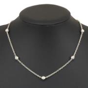 Tiffany & Co. Pre-owned Pre-owned Silver halsband Gray, Dam