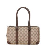 Gucci Vintage Pre-owned Canvas gucci-vskor Brown, Dam