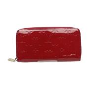 Louis Vuitton Vintage Pre-owned Laeder plnbcker Red, Dam