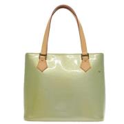 Louis Vuitton Vintage Pre-owned Laeder axelremsvskor Green, Dam