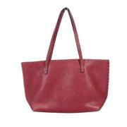 Fendi Vintage Pre-owned Laeder fendi-vskor Red, Dam