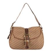 Dior Vintage Pre-owned Canvas dior-vskor Beige, Dam