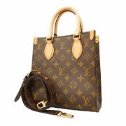 Louis Vuitton Vintage Pre-owned Canvas handvskor Brown, Dam