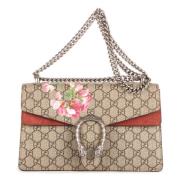 Gucci Vintage Pre-owned Canvas handvskor Beige, Dam