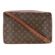 Louis Vuitton Vintage Pre-owned Canvas axelremsvskor Brown, Dam