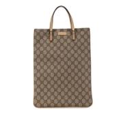 Gucci Vintage Pre-owned Laeder gucci-vskor Beige, Dam