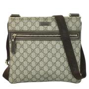 Gucci Vintage Pre-owned Canvas gucci-vskor Beige, Dam