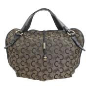 Celine Vintage Pre-owned Canvas celine-vskor Black, Dam