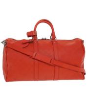 Louis Vuitton Vintage Pre-owned Laeder handvskor Red, Dam