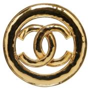 Chanel Vintage Pre-owned Guld chanel-smycken Yellow, Dam