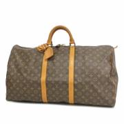 Louis Vuitton Vintage Pre-owned Tyg handvskor Brown, Dam