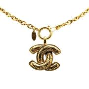 Chanel Vintage Pre-owned Guld chanel-smycken Yellow, Dam