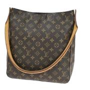 Louis Vuitton Vintage Pre-owned Canvas louis-vuitton-vskor Brown, Dam