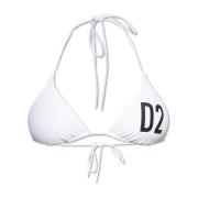 Dsquared2 Bikini Top White, Dam