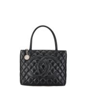 Chanel Vintage Pre-owned Laeder chanel-vskor Black, Dam